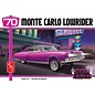 AMT AMT 1458M AMT 1/25 1970 Chevy Monte Carlo Lowrider Model Kit (Level 2) plastic model