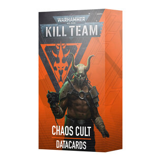 GAMES WORKSHOP WAR 60050102024 KILL TEAM CHAOS CULT DATACARDS