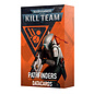 GAMES WORKSHOP WAR 60050113005 KILL TEAM PATHFINDERS DATACARDS