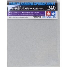 TAMIYA TAM 87162 TAMIYA SANDING SPONGE SHEET 240