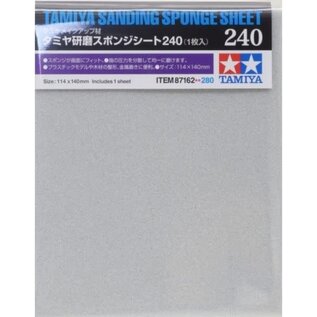 TAMIYA TAM 87162 TAMIYA SANDING SPONGE SHEET 240