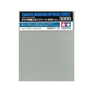 TAMIYA TAM 87171 TAMIYA SANDING SPONGE SHEET 3000
