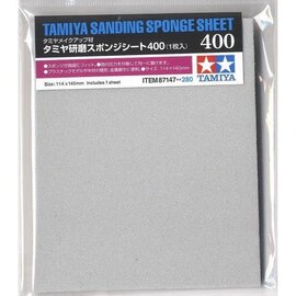 TAMIYA TAM 87147 SAND SPONGE 400 GRIT