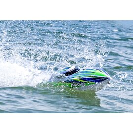 TRAXXAS TRA 106064-4-GRN Traxxas Disruptor High-Performance Boat, 4S VXL - Green