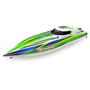 TRAXXAS TRA 106064-4-GRN Traxxas Disruptor High-Performance Boat, 4S VXL - Green