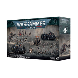 GAMES WORKSHOP WAR 99120108118 40K ADEPTA SORORITAS BATTLEFORCE PENITENT CRUSADER HOST