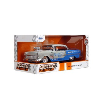 JADA TOYS JAD 35211 Jada 1/24 "BIGTIME Muscle" - 1955 Chevy Bell Air