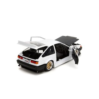 JADA TOYS JAD 35956 Jada 1/24 "JDM Tuners" - 1986 Toyota Trueno AE86