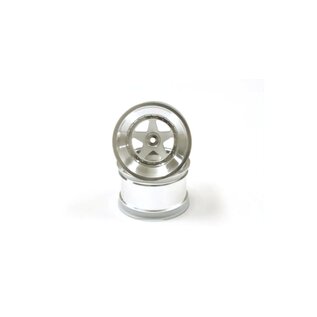 KYOSHO KYO SCH006SCB 2.2 Rear Wheel in Satin Chrome, 1 Pair