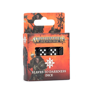 GAMES WORKSHOP WAR 99220201030 AOS SLAVES TO DARKNESS DICE