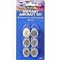 REVELL GERMANY REV 39071 Aqua color Military aircraft set (6)