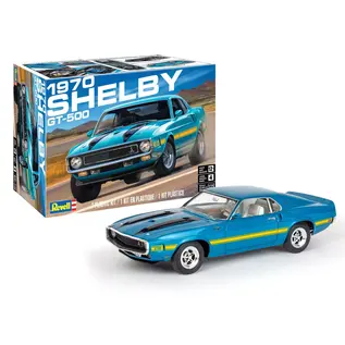 REVELL GERMANY REV 14563 1970 SHELBY GT-500 1/25 PLASTIC MODEL