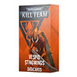 GAMES WORKSHOP WAR 60050113004 KILL TEAM VESPID STINGWINGS DATACARDS