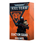 GAMES WORKSHOP WAR 60050108016 KILL TEAM EXACTION SQUAD DATACARDS