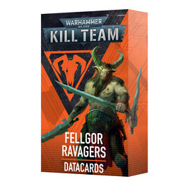 GAMES WORKSHOP WAR 60050102022 KILL TEAM FELLGOR RAVAGERS DATACARDS
