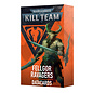 GAMES WORKSHOP WAR 60050102022 KILL TEAM FELLGOR RAVAGERS DATACARDS