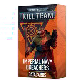 GAMES WORKSHOP WAR 60050108015 KILL TEAM IMPERIAL NAVY BREACHERS DATACARDS