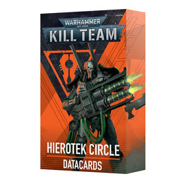 GAMES WORKSHOP WAR 60050110003 KILL TEAM HIEROTEK CIRCLE DATACARDS
