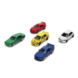 JADA TOYS JAD 212051031 Jada 1/64 "Majorette" Japan Series Giftpack (5)