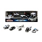 JADA TOYS JAD 212053188 Jada 1/64 "Majorette" Police Force Giftpack (5)