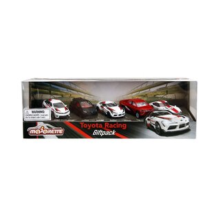 JADA TOYS JAD 212053189 Jada 1/64 "Majorette" Toyota Racing Giftpack (5)