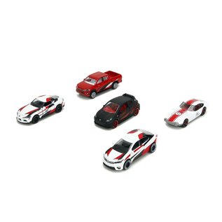 JADA TOYS JAD 212053189 Jada 1/64 "Majorette" Toyota Racing Giftpack (5)