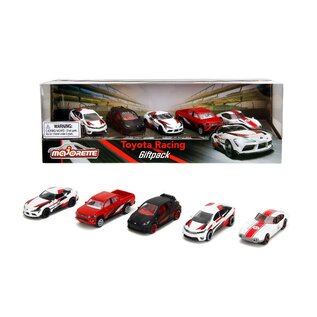 JADA TOYS JAD 212053189 Jada 1/64 "Majorette" Toyota Racing Giftpack (5)