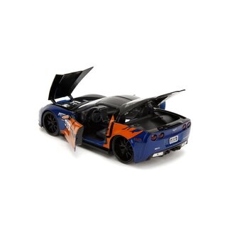 JADA TOYS JAD 35213 Jada 1/24 "BIGTIME Muscle" - 2006 Corvette Z06 die-cast