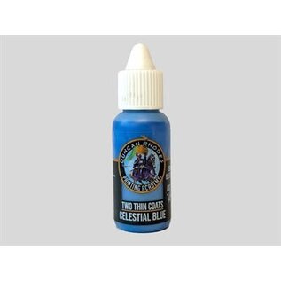 Duncan Rhodes Painting Academy TTCDR-10009 Two Thin Coats: Celestial Blue