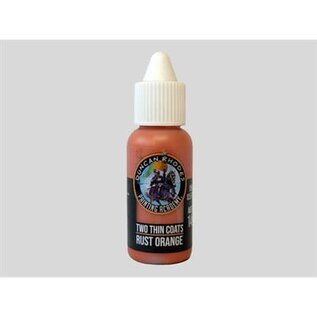 Duncan Rhodes Painting Academy TTCDR-10010 Two Thin Coats: Rust Orange