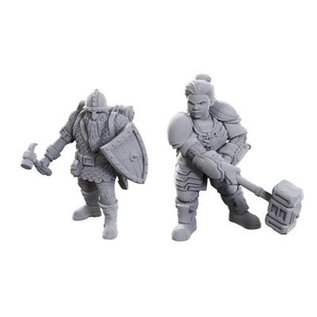 WIZKIDS WK 90733 D&D Nolzur's Marvelous Unpainted Miniatures: Limited Edition 50th Anniversary: Dwarves