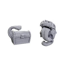 WIZKIDS WK 90735 D&D Nolzur's Marvelous Unpainted Miniatures: Limited Edition 50th Anniversary: Mimics