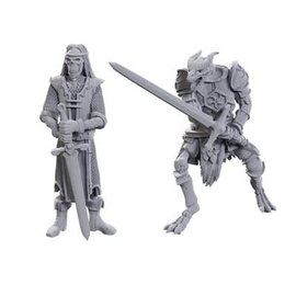 WIZKIDS WK 90736 D&D Nolzur's Marvelous Unpainted Miniatures: Limited Edition 50th Anniversary: Skeleton Knights