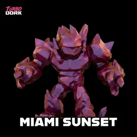 TURBO DORK TDK 015502 Turbo Dork: TurboShift: Miami Sunset