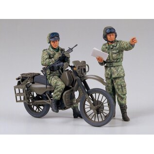 TAMIYA TAM 35245 1/35 JGSDF MOTORCYCLE RECON SET PLASTIC MODEL