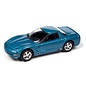 JOHNNY LIGHTNING JL 05387 2001 CHEVY CORVETTE Z06 CUSTOM NASSAU BLUE POLY RELEASE 2 VER.B 1/64 DIE-CAST
