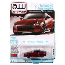 AUTOWORLD AW 06755 2023 NISSAN Z PASSION RED 1/64 DIE-CAST