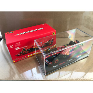 BURAGO BUR 18-36843-S Bburago 1/43 Ferrari Season Car w/ driver (2024) (Sainz #55)