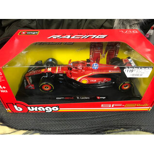 BURAGO BUR 18-16815 Bburago 1/18 SFR Ferrari Season Car (2024) (Leclerc #16)