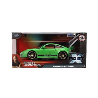 JADA TOYS JAD 34919 Jada 1/24 "Fast & Furious" - Porsche 911 GT3 (997) Glossy Green