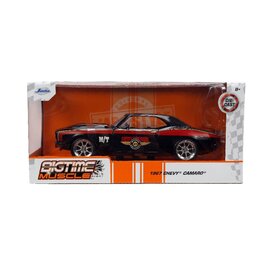 JADA TOYS JAD 33052 Jada 1/24 "BIGTIME Muscle" - 1967 Mickey Thompson Chevy Camaro - Glossy Black Red