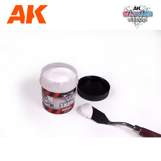 AK INTERACTIVE AK 1227 AK Interactive Wargame Battle Ground Terrains Snow - 100ml (Acrylic)