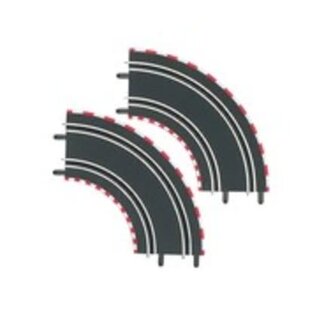 CARRERA CAR 20061603OP  CURVE 1/90 GO SYSTEM (brand new removed from set) 2 pieces