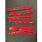 CARRERA CAR 002OP Red guard rails Carrera GO (pack of 9, brand new removed from set )