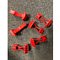 CARRERA CAR 003OP Red supports (6 pack brand new removed from set)