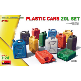 MINIART MIN 24013 MiniArt 1/24 Plastic Cans 20L Set
