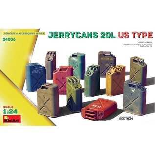 MINIART MIN 24006 MiniArt 1/24 Jerrycans 20L US Type