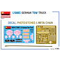 MINIART MIN 38054 MiniArt 1/35 L1500S German Tow Truck plastic model