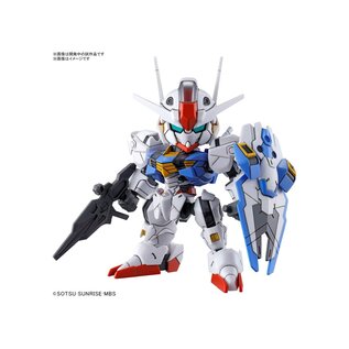 BANDAI BAN 5063031 Bandai SD EX-Standard #019 Gundam Aerial "The Witch from Mercury"