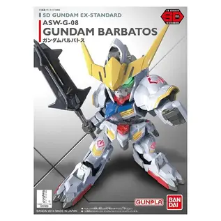 BANDAI BAN 5065624 Bandai SD Gundam EX-Standard Gundam Barbatos "Gundam Iron Blooded Orphans"